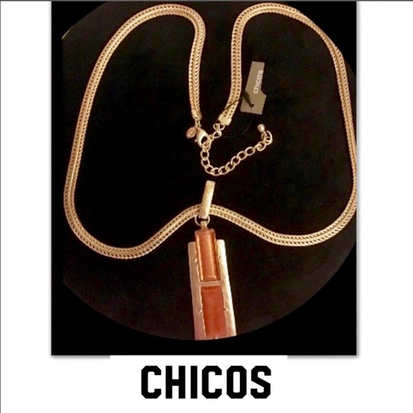 Chico's Jewelry - CHICOS Norma Long Chain & Pendant